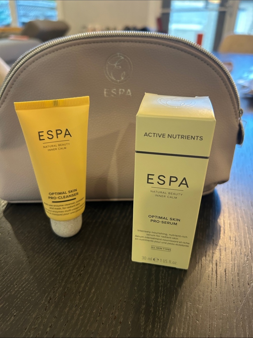 ESPA Bundle Optimal Pro Cleanser & Serum NEW